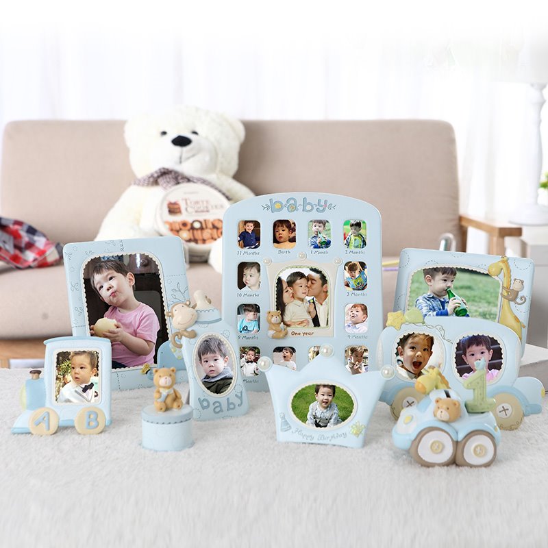 lovely European style baby Photo frame Swing table 73 children baby 12 One year old grow up Anniversary Photoin the Home accessories , Frame/Frames category - from Buy2taobao.com to provide professional Taobao agent buy service