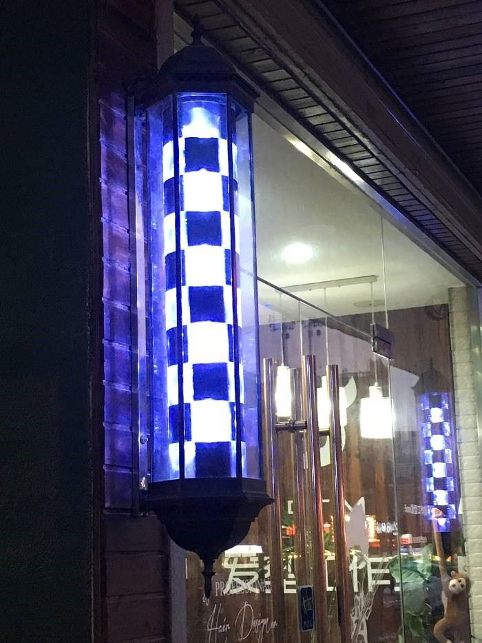 美发转灯 发廊转灯理发店标志灯箱挂壁复古灯挂墙户外防水在类目 商业/办公家具, 货架/展柜, 其它货架中 - 来自Buy2taobao.com提供专业的淘宝代购服务