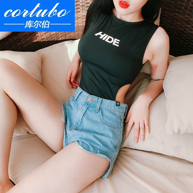CORTUBO轻奢定制欧美度假ins风韩国复古连体遮肚性感显瘦露背泳装|msdalam kategori sukan/Yoga/kecergasan/bekalan peminat, berenang, sekeping baju renang - dari Buy2taobao.com untuk memberikan perkhidmatan ejen Taobao profesional membeli
