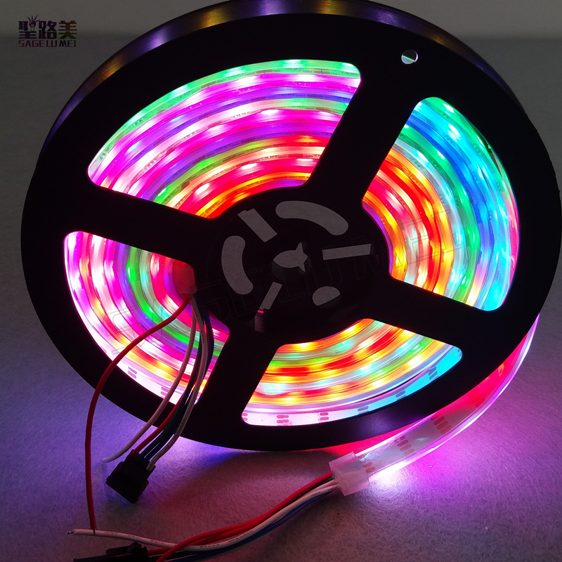 DC5V LED WS2813A全彩幻彩 5050贴片RGB 内置驱动 断点续传灯带在类目 家装主材, 光源, LED光源, LED灯带中 - 来自Buy2taobao.com提供专业的淘宝代购服务