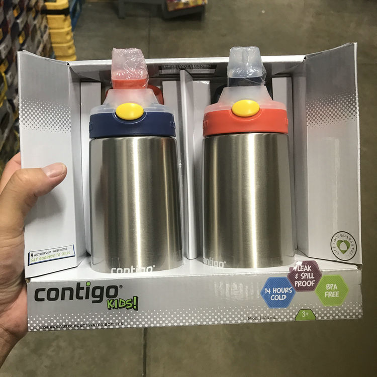 U.S.A contigo Kang Dike children vacuum cup Stainless steel Straw cup kettle baby Water cup 414mlin the Tableware , Cup/Cups/Kettle , Mug category - from Buy2taobao.com to provide professional Taobao agent buy service