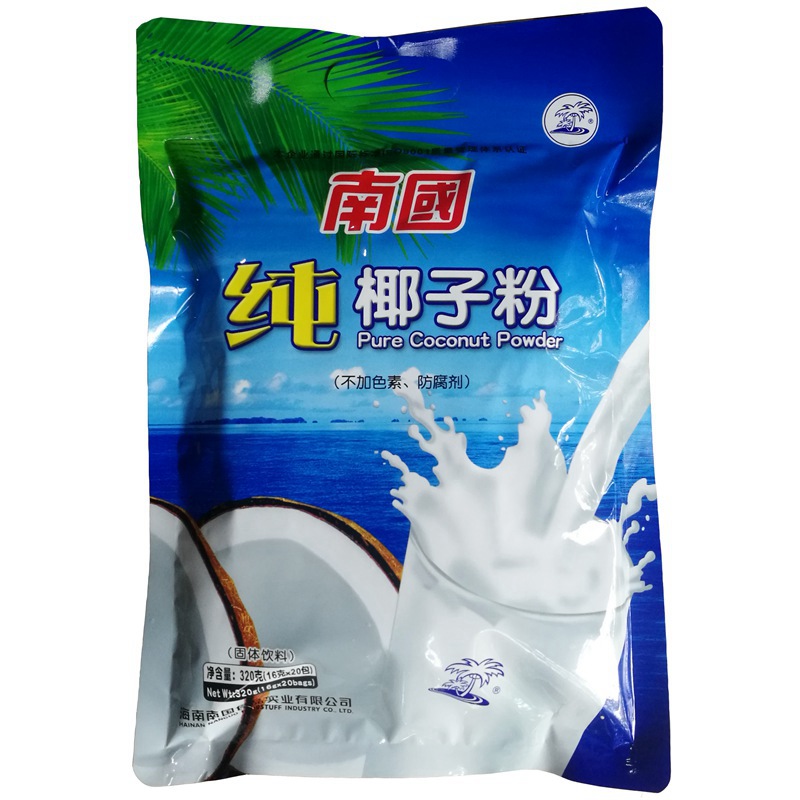 Hainan Specialty snacks Southland Pure coconut powder 320 gram Hainan specialty/Sugar-free/quality goods/No addin the Coffee/Oatmeal/Chongyin , Another on natural food category - from Buy2taobao.com to provide professional Taobao agent buy service