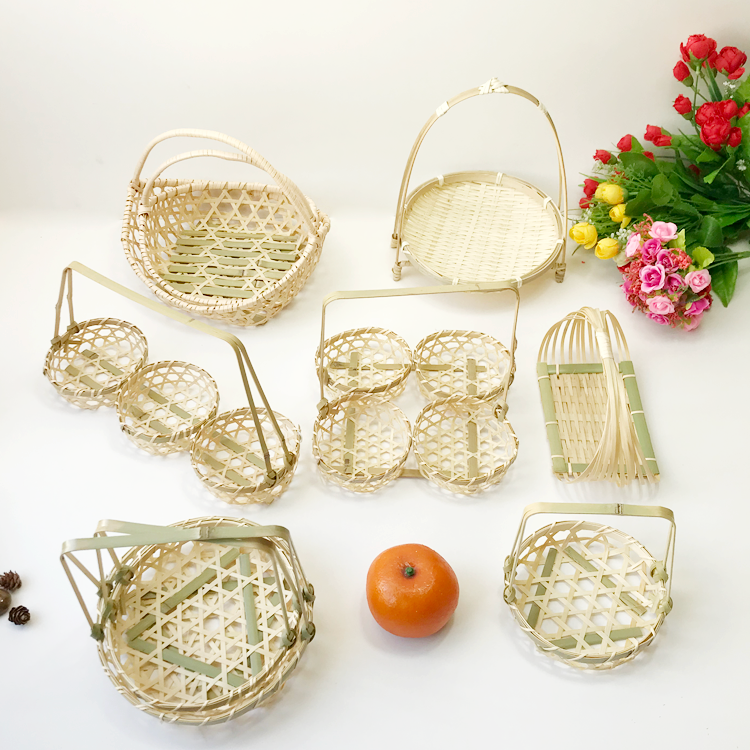 manual Bamboo Products Bamboo hand basket Bamboo dustpan Fruits Basket Bamboo plaque Fruit plate Bread basket Storage basket Basketsin the Arts and crafts , Folk arts and crafts Features , Bamboo/Zhudiao category - from Buy2taobao.com to provide professional Taobao agent buy service