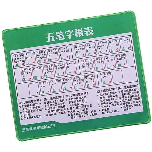 五笔字根表鼠标垫 五笔字根键盘图字型电脑口诀助记表 打字鼠标垫在类目 电脑硬件/显示器/电脑周边, 电脑周边, 鼠标垫/贴/腕垫中 - 来自Buy2taobao.com提供专业的淘宝代购服务