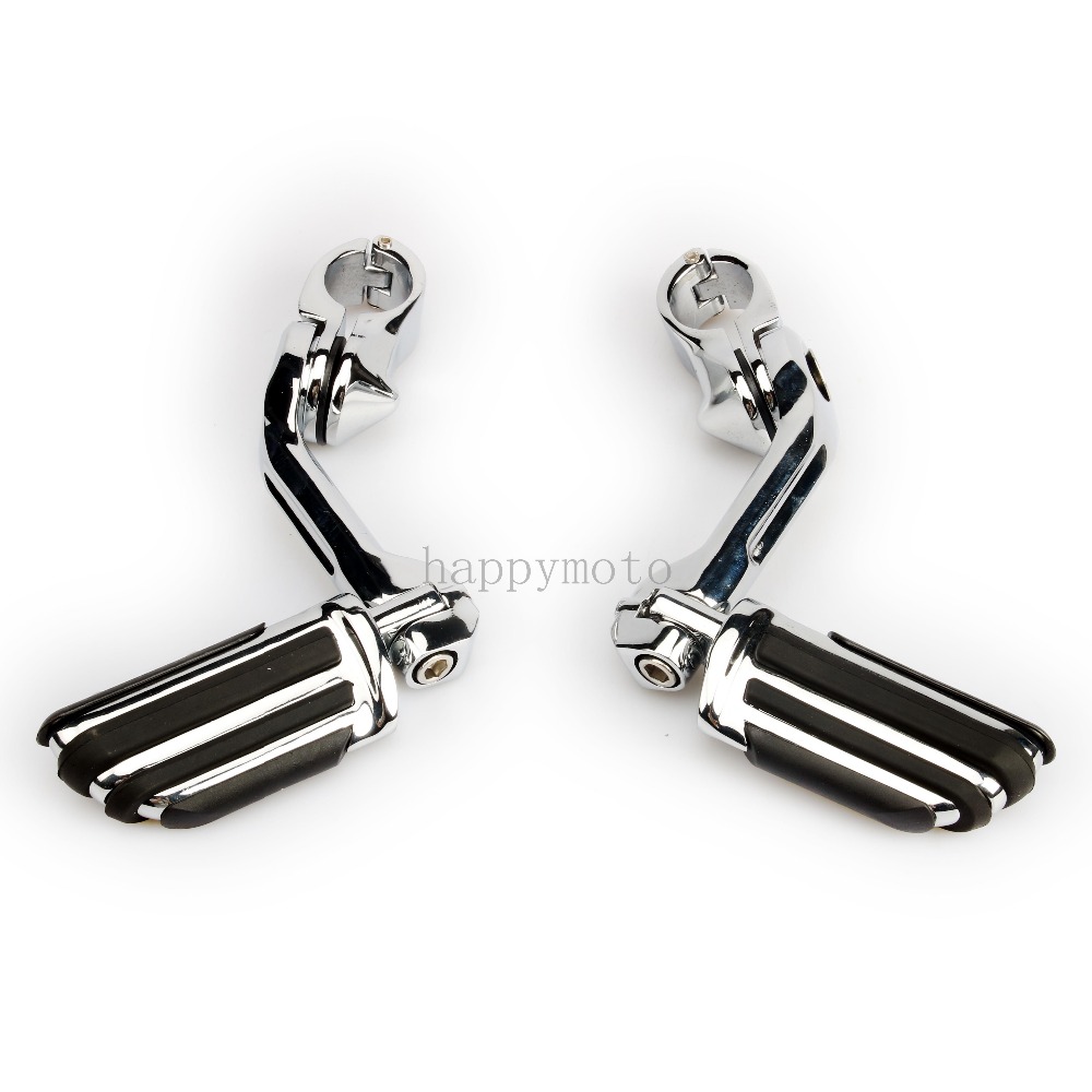 Halley Glide foot Metal rubber High-quality texture of material Chrome Long legs Adjustable 1-1/4 " 32mmin the Motorcycle/Equipment/Fitting , Others Motorcycle Accessories category - from Buy2taobao.com to provide professional Taobao agent buy service