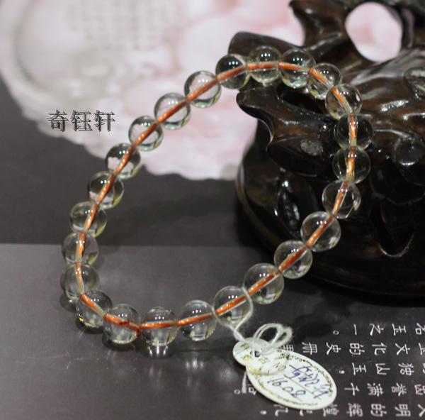 【奇钰軒】天然水晶圓珠8MM手鏈1608在類目 珠寶/鑽石/翡翠/黃金, 專櫃swarovski水晶(新), 手飾中 - 來自Buy2taobao.com提供專業的淘寶代購服務