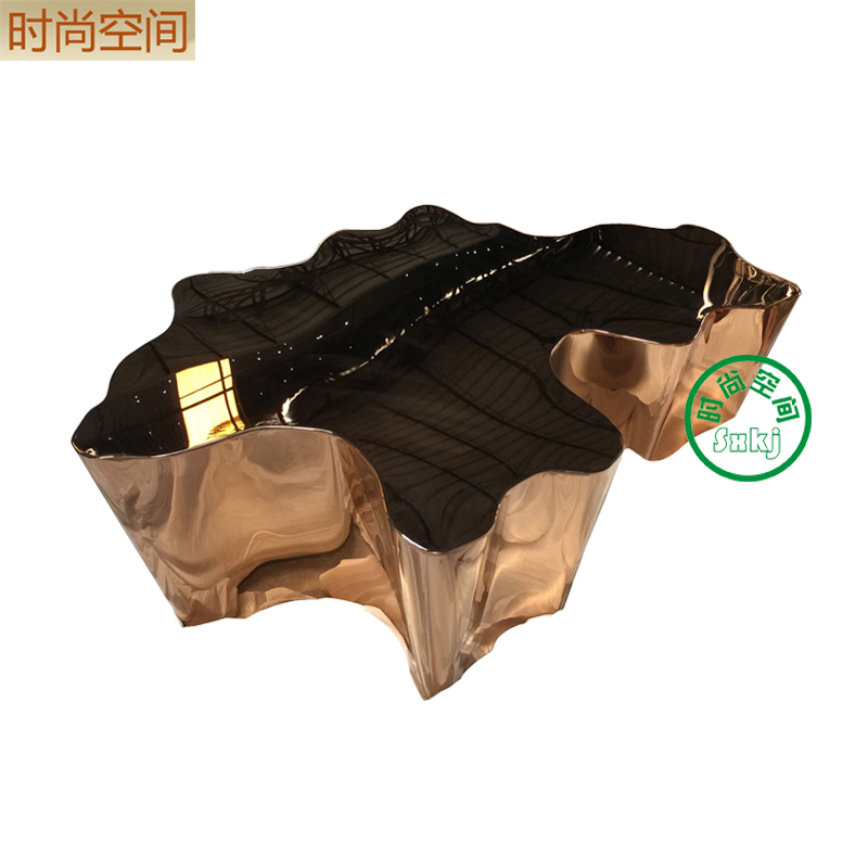 Stainless steel Gold-plated Root tea table a living room high-grade hotel villa club Heterosexual originality tea table 6583in the Residential furniture , Categories , Tea table category - from Buy2taobao.com to provide professional Taobao agent buy service