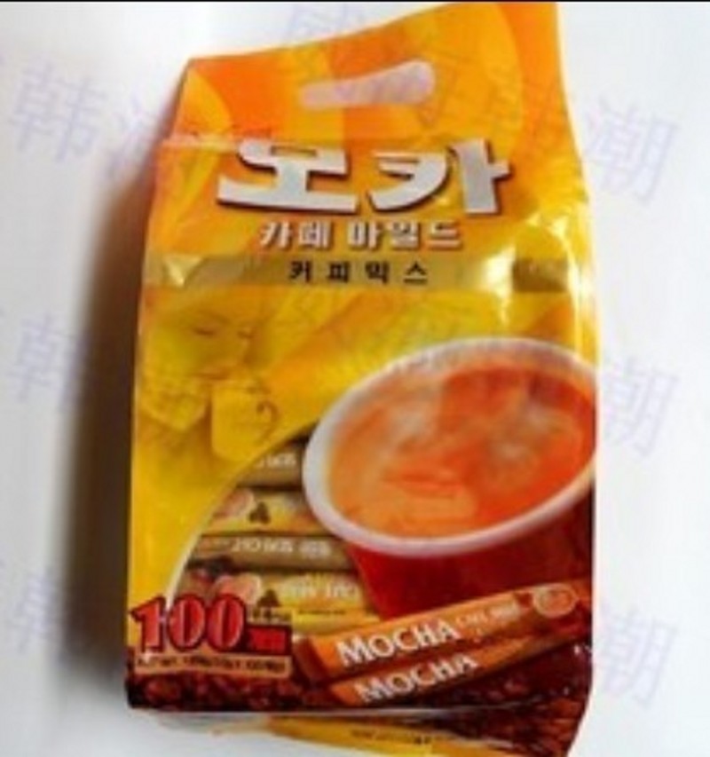 Korean coffee the republic of korea Mocha coffee Mocha Bag 1200 gram 100 stripin the Coffee/Oatmeal/Chongyin , Instant coffee/Coffee beans/Powder , Instant coffee category - from Buy2taobao.com to provide professional Taobao agent buy service