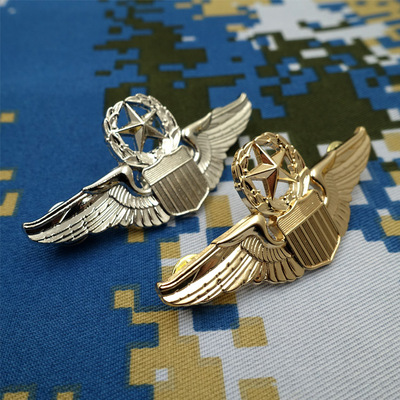 现货美国空军飞行金章金属军徽章军衔胸章胸徽胸牌 勋章 经典收藏