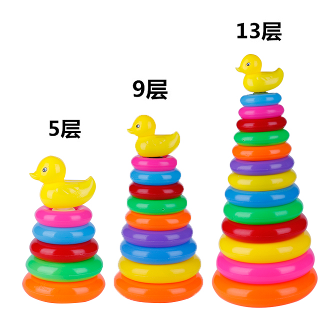 叠叠乐 儿童彩虹塔叠叠圈叠叠高婴幼儿6-24个月早教益智套圈玩具|ruв категории игрушка/коляска/головоломка/блоки/модель, бусы/головоломка/в паре/демонтаж/бить игрушки, складки кольцо/Вложенные игрушки - от Buy2taobao.com для оказания профессиональной услуги покупки агента Taobao