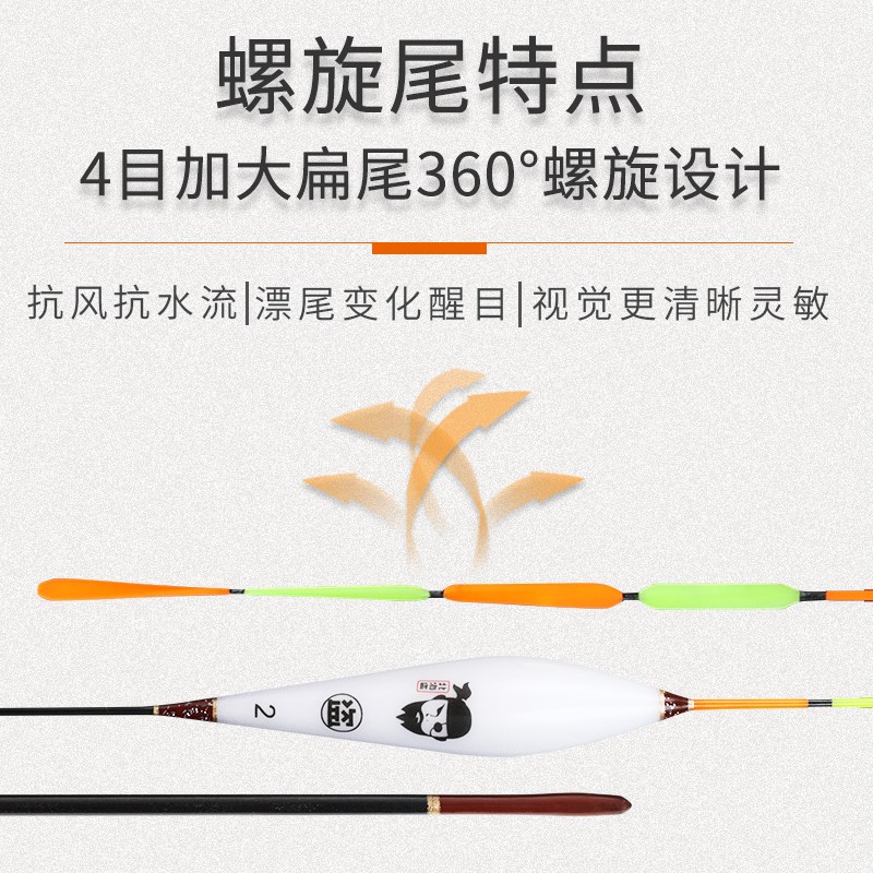 北海盗(专利螺旋尾浮标)高灵敏鲫鱼漂纳米浮漂套装全套鲤鱼漂在类目 户外/登山/野营/旅行用品, 垂钓装备, 浮漂中 - 来自Buy2taobao.com提供专业的淘宝代购服务