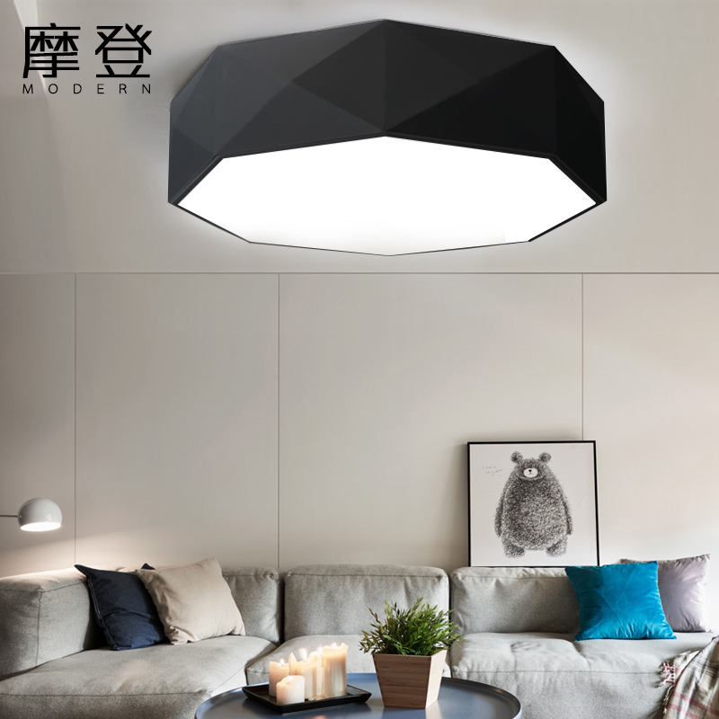 现代简约led吸顶灯北欧家用大气圆形房间创意个性书房卧室吸顶灯|msdalam kategori keluarga memasang ibu, Lampu & Lighting Fixtures, siling - dari Buy2taobao.com untuk memberikan perkhidmatan ejen Taobao profesional membeli