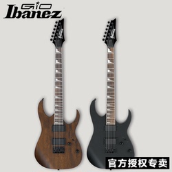 正品IBANEZ電吉他GRG121DX固定弦橋亞光24品依班娜電吉他套裝