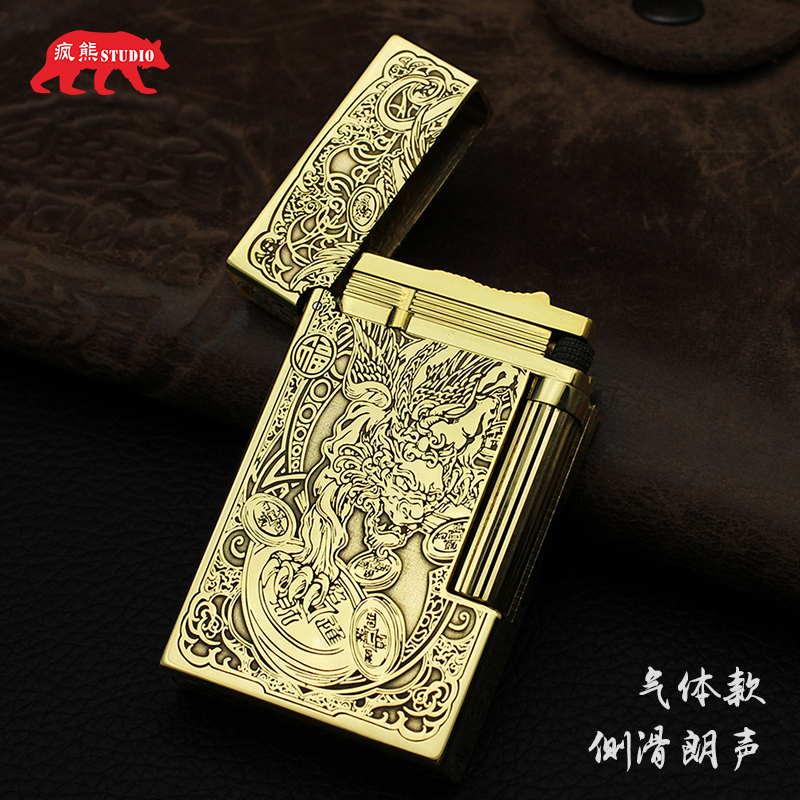 新款佐罗侧滑朗声气体打火机黄铜创意激光精雕手工蚀刻男礼品定制|ruв категории ZIPPO/швейцарский армейский нож/очки, бренд зажигалки и аксессуары, другие, зажигалки - от Buy2taobao.com для оказания профессиональной услуги покупки агента Taobao