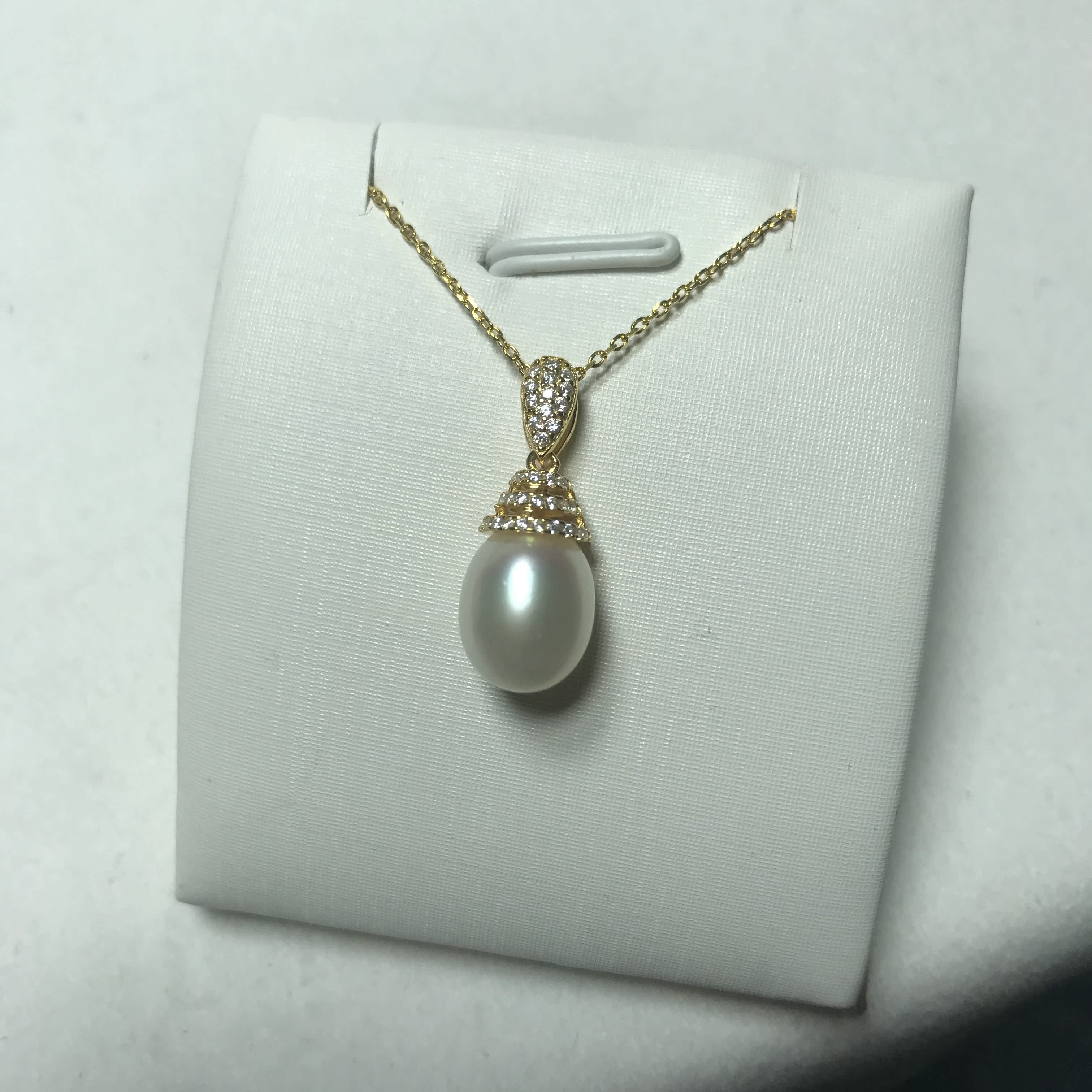 exquisite natural Freshwater pearls S925 Silver Pendantin the Jewelry/Diamond/Jade/Gold , Natural pearls (New) , Choker category - from Buy2taobao.com to provide professional Taobao agent buy service