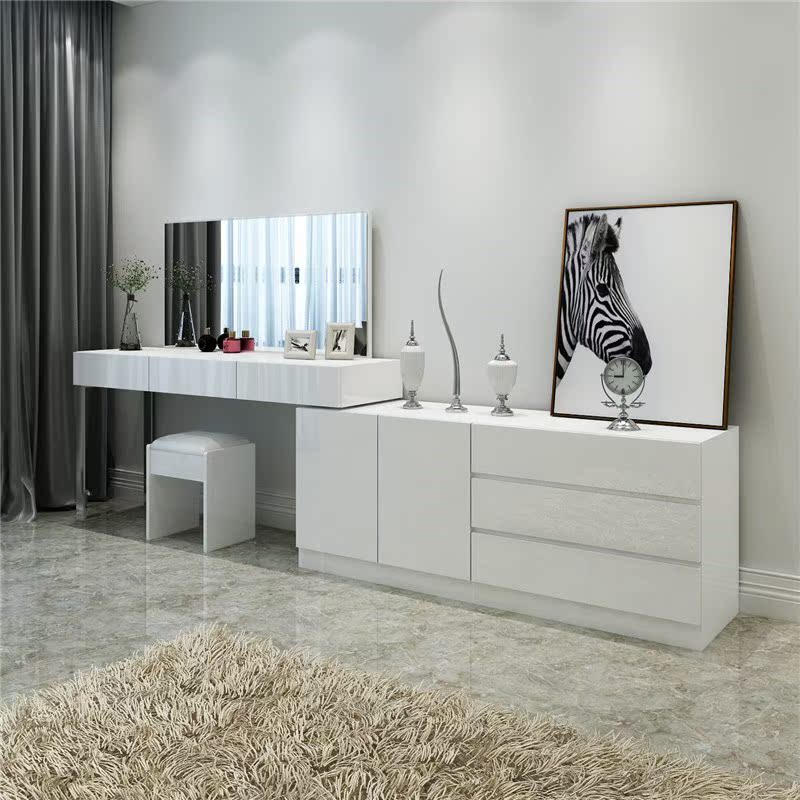 multi-function dresser bedroom Small apartment Mini Modern minimalist TV cabinet Dressers Economic type Table Net Redin the Residential furniture , Tables , Dressing/Desk category - from Buy2taobao.com to provide professional Taobao agent buy service