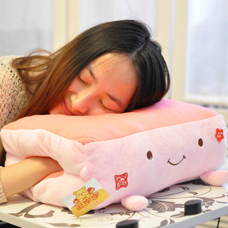 suit Hand Pillows Warm Tips winter lovely In Pillows Cushion Dual use girl student keep warmin the Toy/Childs/Puzzle/Building block/Model , Plush Fabric Toys category - from Buy2taobao.com to provide professional Taobao agent buy service