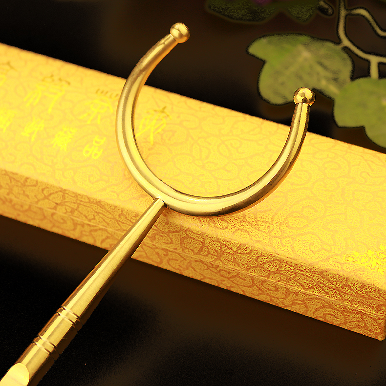 Pure copper Fork Kungfu Online tea set Tea ceremony Spare parts Cup care Dual-purpose tea knife Tea knifein the Tableware , Tea set , Tea/With zero category - from Buy2taobao.com to provide professional Taobao agent buy service