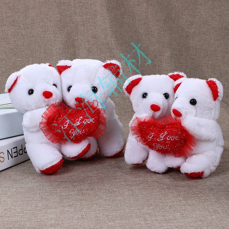 Wedding car decoration Medium Bear Heart Bear hug Front doll Wedding supplies Wedding Dollin the Festive supplies/Gift , Wedding Themes/Props , Wedding Doll category - from Buy2taobao.com to provide professional Taobao agent buy service