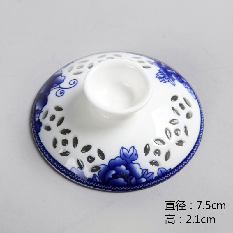 陶瓷青花玲珑功夫茶具 景德镇茶杯蜂窝镂空茶海整套配件茶壶套装|ruв категории посуда, чайный сервиз, кунг - Фу, чайный сервиз - от Buy2taobao.com для оказания профессиональной услуги покупки агента Taobao