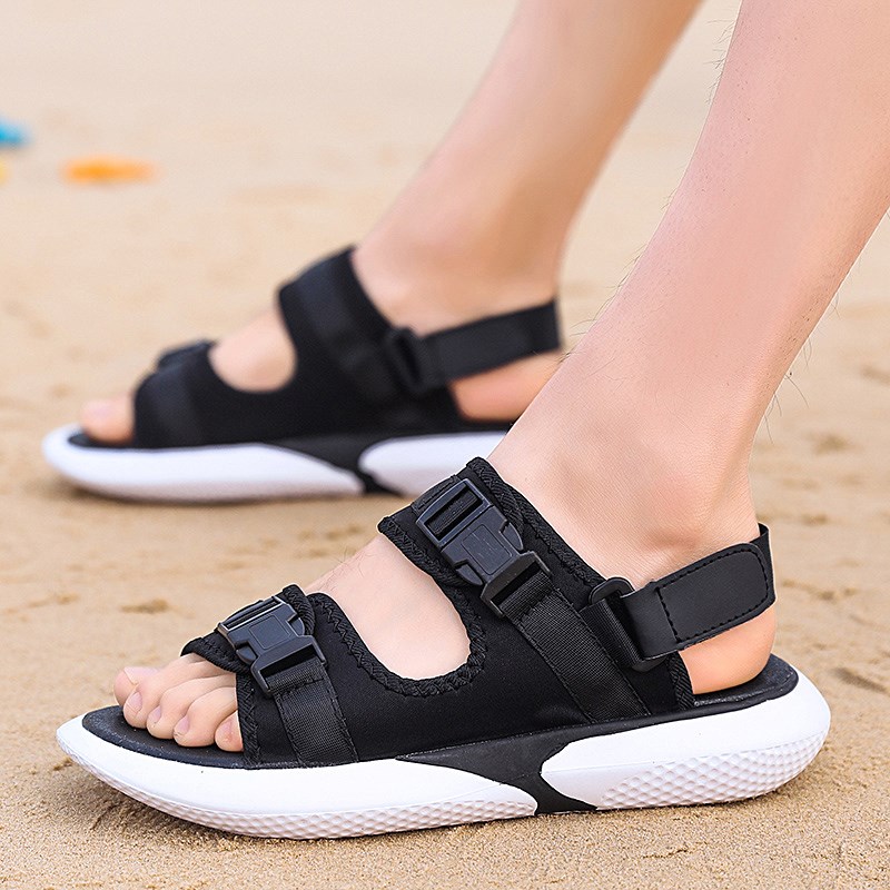 summer man Sandals Two wear slipper student Beach shoes Rome leisure time Sandals Korean Edition Trend Crocsin the Men's Shoes, Sandals category - from Buy2taobao.com to provide professional Taobao agent buy service