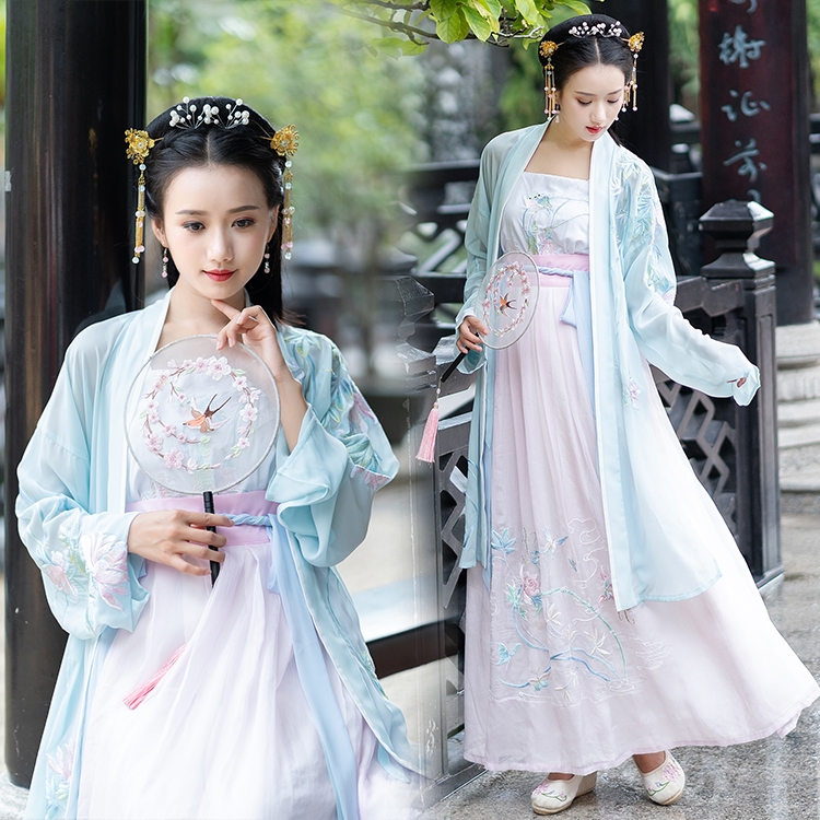 汉服三件套夏天汉服夏季仙气学生便宜 少女汉服 学生 超仙 仙在类目 女装/女士精品, 唐装/民族服装/舞台服装, 民族服装/舞台装中 - 来自Buy2taobao.com提供专业的淘宝代购服务