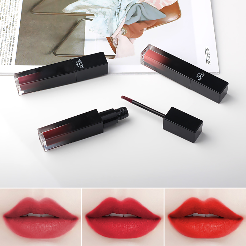 Labial glaze Lip Gloss Autumn and winter Matte moist Labial glaze waterproof Fade Aunt color Bean paste colorin the Makeup/Perfume/Beauty tools , Lip Gloss/Gloss category - from Buy2taobao.com to provide professional Taobao agent buy service