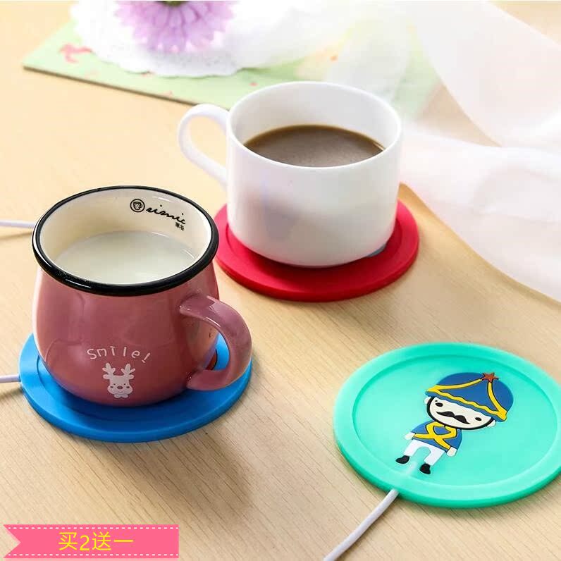 USB Insulation mat Cartoon originality silica gel heating Insulation mat Warm cup device Warmer coffee Insulation matin the Electrical life , Other home appliances , Warmer/Pad category - from Buy2taobao.com to provide professional Taobao agent buy service