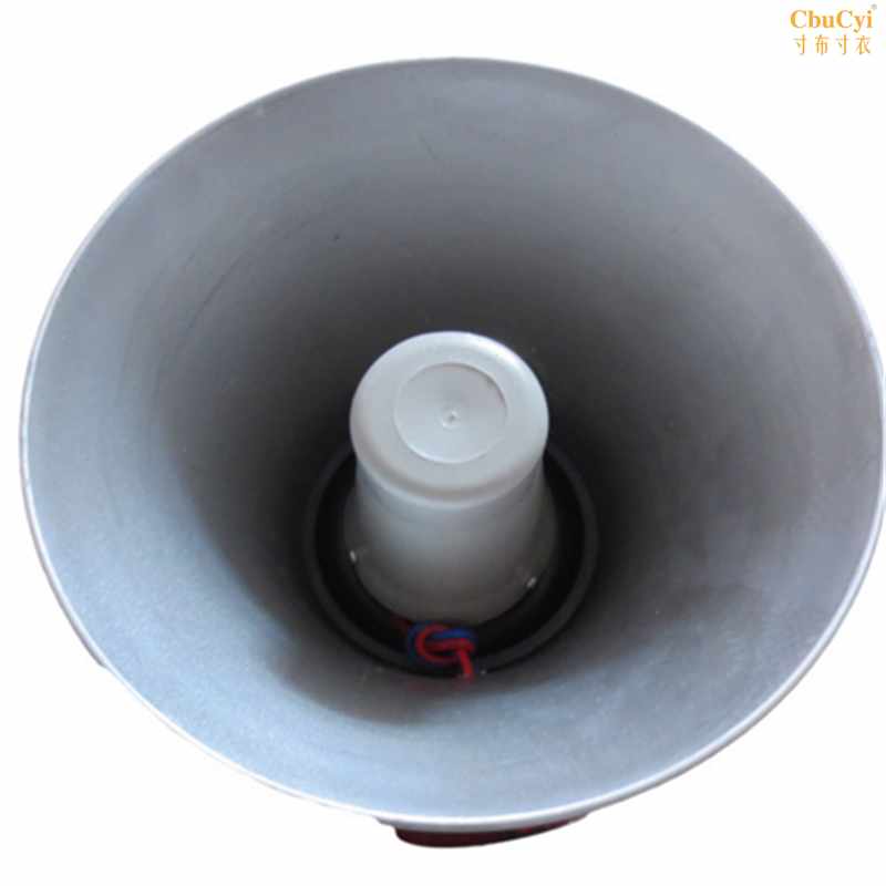 12V24V车载扩音机用铝壳圆嗽叭5W8欧高音号角金属喇叭号|ruв категории Цифровые аксессуары, рынок электронных компонентов, электронный элемент, электроакустическая устройство/громкоговоритель - от Buy2taobao.com для оказания профессиональной услуги покупки агента Taobao