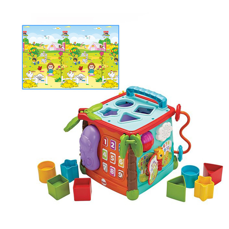wisdom explore Gift box Infants Early education Puzzle The surface box Mat CMY28 + BMF14in the Toy/Childs/Puzzle/Building block/Model , Children crawl/Toddler/Fitness , Mat category - from Buy2taobao.com to provide professional Taobao agent buy service