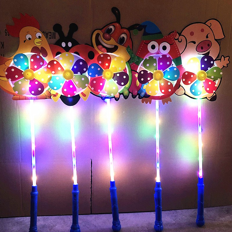 动物卡通风车发光带手柄闪灯音乐夜市广场街卖地推宝宝儿童玩具在类目 玩具/童车/益智/积木/模型, 电子/发光/充气/整蛊玩具, 发光玩具中 - 来自Buy2taobao.com提供专业的淘宝代购服务