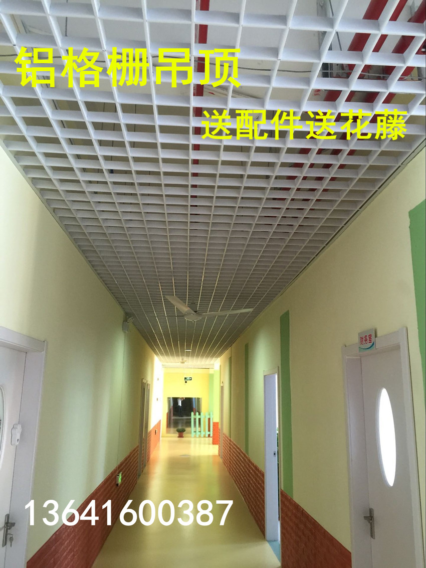 铝格栅 葡萄架 格栅天花吊顶 方格子网格栏吊顶格栅 格棚吊顶材料在类目 家装主材, 集成吊顶, 扣板模块中 - 来自Buy2taobao.com提供专业的淘宝代购服务