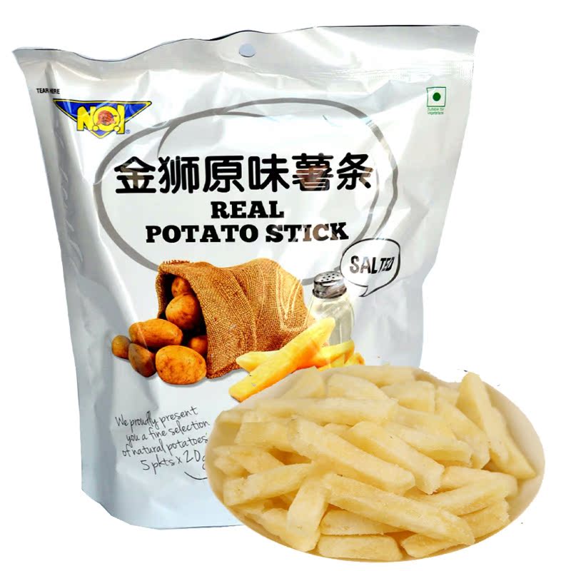 4袋包郵 金獅原味薯條100g袋馬來西亞進口休閑零食 馬鈴薯片在類目 零食/堅果/特產, 蜜餞/棗類/梅/果乾, 薯類製品中 - 來自Buy2taobao.com提供專業的淘寶代購服務