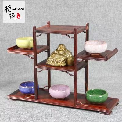 古架小茶具紫砂实木摆件底工艺品座现代中式壶架红酸阁枝博质多宝|msdalam kategori pinggan mangkuk, set teh, Majlis teh/dengan sifar - dari Buy2taobao.com untuk memberikan perkhidmatan ejen Taobao profesional membeli