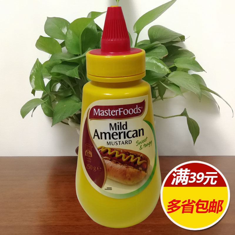 澳大利亚进口每食富方便瓶美式淡味芥末酱250g黄芥末酱汉堡热狗酱在类目 粮油米面/南北干货/调味品, 调味品/果酱/沙拉, 寿司料理中 - 来自Buy2taobao.com提供专业的淘宝代购服务