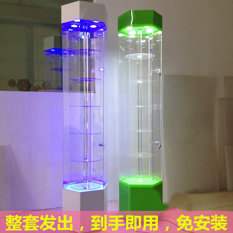 手机配件柜旋转展柜透明口腔牙科首饰礼化妆品亚克力展示柜架玻璃|msdalam kategori Perniagaan/perabot pejabat, rak/Showcase, pameran Fine/Showcase - dari Buy2taobao.com untuk memberikan perkhidmatan ejen Taobao profesional membeli
