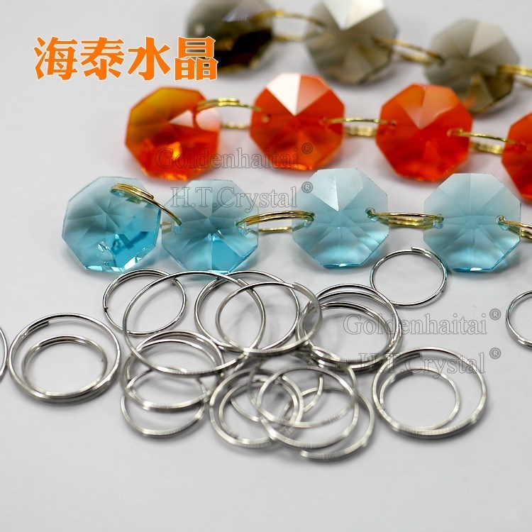 不锈钢圈11.12.13.14.15.16.20mm 八角珠环 水晶灯饰珠帘链接圈|ruв категории домашний ткань, занавес, занавес и аксессуары, занавес/занавес - от Buy2taobao.com для оказания профессиональной услуги покупки агента Taobao