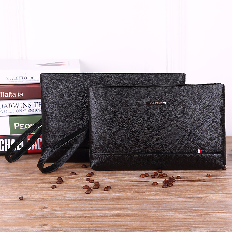kangaroo man Handbag Hand Pure cowhide Genuine Korean Edition Chaopai leisure time Super Soft High-capacity Envelope bag Hand Envelopein the Leather/Lady bags/Men's bag, Men's bags category - from Buy2taobao.com to provide professional Taobao agent buy service