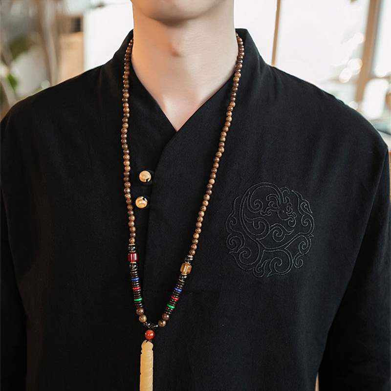 men's wear ancient costume suit Flax Tang costume Chinese style Youth Antiquity Chinese style clothing Buddhist clothesin the Men's clothing, National costume category - from Buy2taobao.com to provide professional Taobao agent buy service