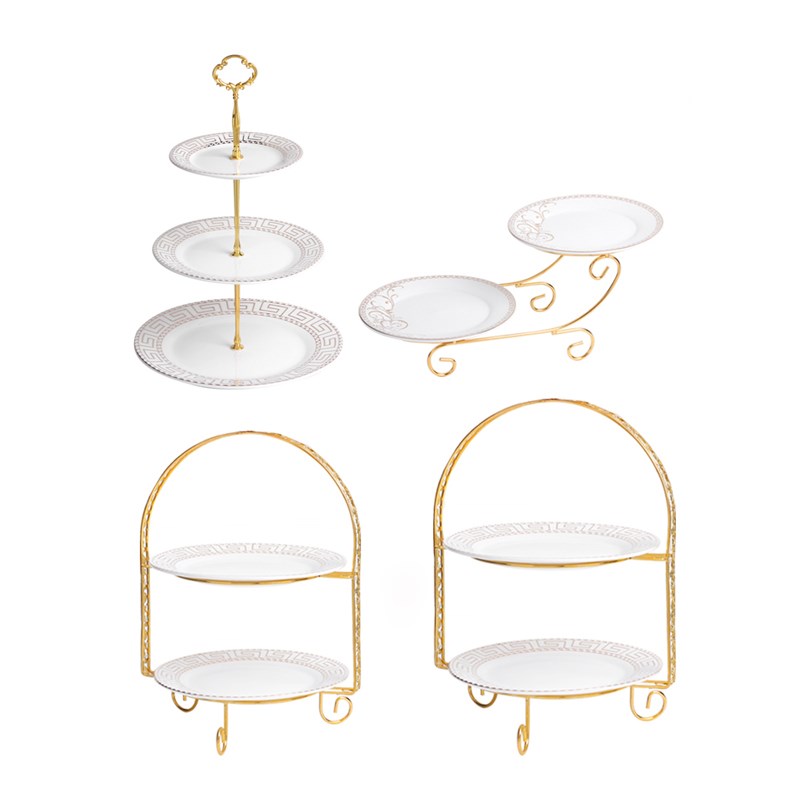 European ceramics Fruit plate Cake pan Afternoon Tea A snack Tray Buffet Display rack Dessert Decorationin the Tableware , Tableware , Fruit bowl/Fruit plate/Hamper category - from Buy2taobao.com to provide professional Taobao agent buy service