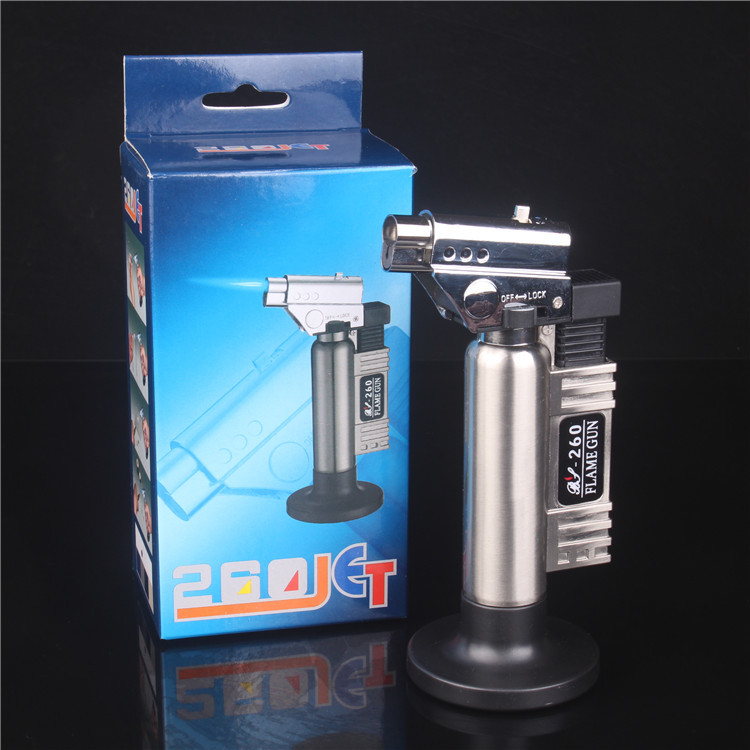 personality Trend Metal inflation Windbreak Spray gun lighter High temperature resistance Straight welding torch Kitchen smoking setin the Kitchen/Cooking utensils , Cooking utensils , Other category - from Buy2taobao.com to provide professional Taobao agent buy service