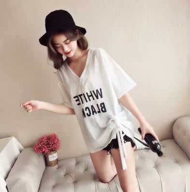 fat mm Summer wear new pattern Backless Short sleeved T-shirt Large Women's wear Mid length version Easy Base coat jacket 200 Pounds tidein the Women's clothing/Boutique , Large size women category - from Buy2taobao.com to provide professional Taobao agent buy service