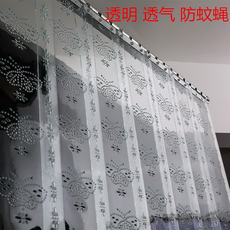 门帘餐厅饭店用 塑料防蚊软门帘透明通风家用带孔镂空防蝇皮门帘|ruв категории домашний ткань, занавес, занавес и аксессуары, занавес - от Buy2taobao.com для оказания профессиональной услуги покупки агента Taobao