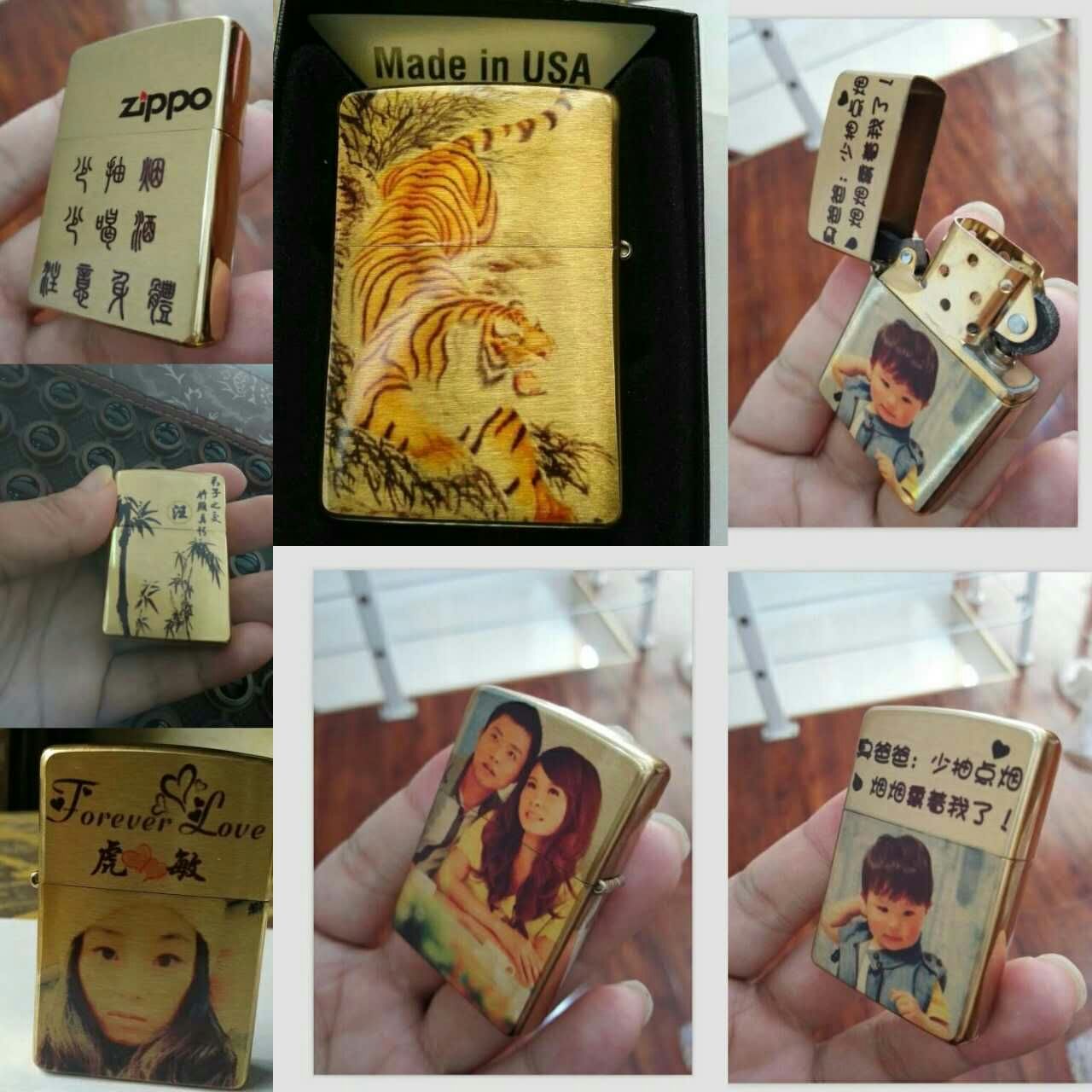 high-grade Lettering customized Photo colour originality birthday Windbreak Valentine's Day lighter Genuine Pure copper gift ziin the ZIPPO/Swiss Army Knife/Glasses , Brand lighters and accessories , ZIPPO/Zippo category - from Buy2taobao.com to provide professional Taobao agent buy service