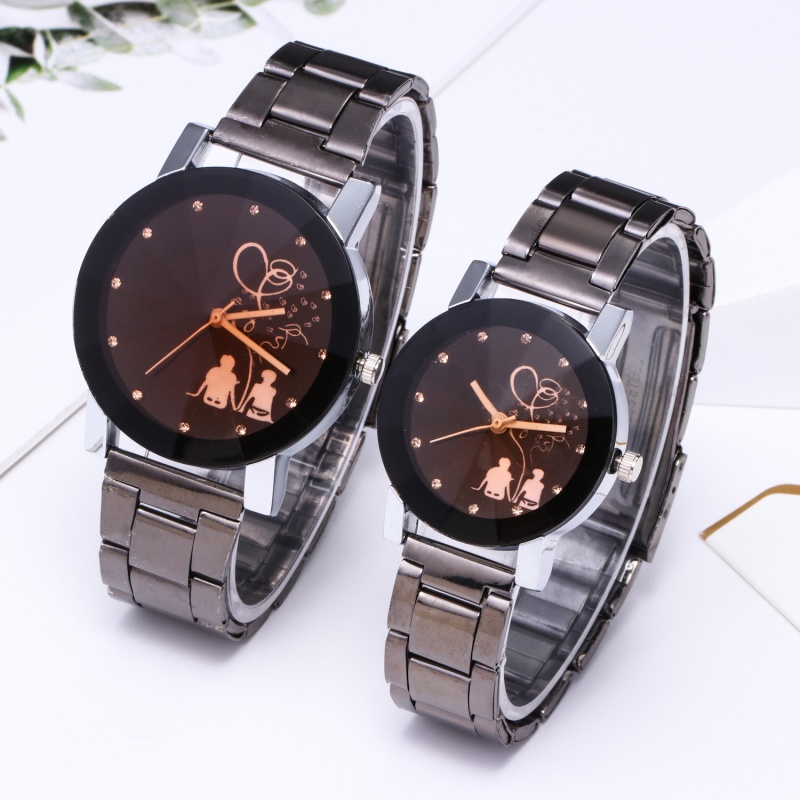 Selling Explosive money steel strip lovers Back watch Steeple Tan Glass gun student men and women Tablein the Accessories/Leather belt/Hat/Muffler , Other Accessories category - from Buy2taobao.com to provide professional Taobao agent buy service