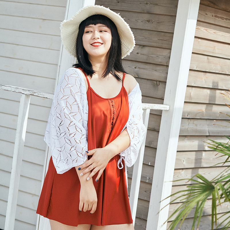 170斤大码泳衣女 胖mm200斤裙式连体泳衣 分体平角裤三件套温泉在类目 运动/瑜伽/健身/球迷用品, 游泳, 分体泳衣中 - 来自Buy2taobao.com提供专业的淘宝代购服务
