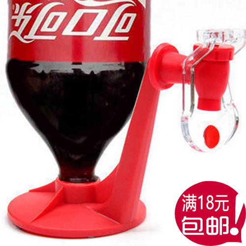 創意家居可樂瓶倒置飲水機開關飲用器手動可開關飲水器飲水機包郵在類目 廚房/烹飪用具, 廚用小工具/廚房儲物, 手壓式飲水器中 - 來自Buy2taobao.com提供專業的淘寶代購服務