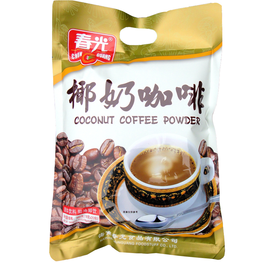 满50包邮 春光椰奶咖啡360克 4合1海南特产咖啡在类目 咖啡/麦片/冲饮, 速溶咖啡/咖啡豆/粉, 速溶咖啡中 - 来自Buy2taobao.com提供专业的淘宝代购服务