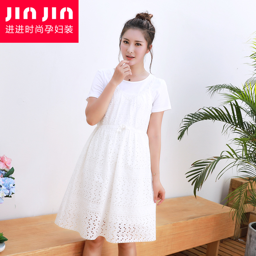 孕婦連衣裙夏裝中長款2019新款韓版時尚女MM潮媽孕期備孕胖妹裙子在類目 孕婦裝/孕產婦用品/營養, 孕婦裝, 連衣裙中 - 來自Buy2taobao.com提供專業的淘寶代購服務