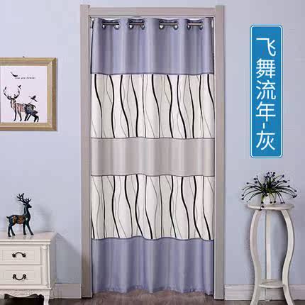Fabric art door curtain Partition curtain Air conditioning curtain customized Punch holes Simplicity shading bedroom kitchen Study curtainin the Home Fabric , Curtains and curtain accessories , Curtains category - from Buy2taobao.com to provide professional Taobao agent buy service